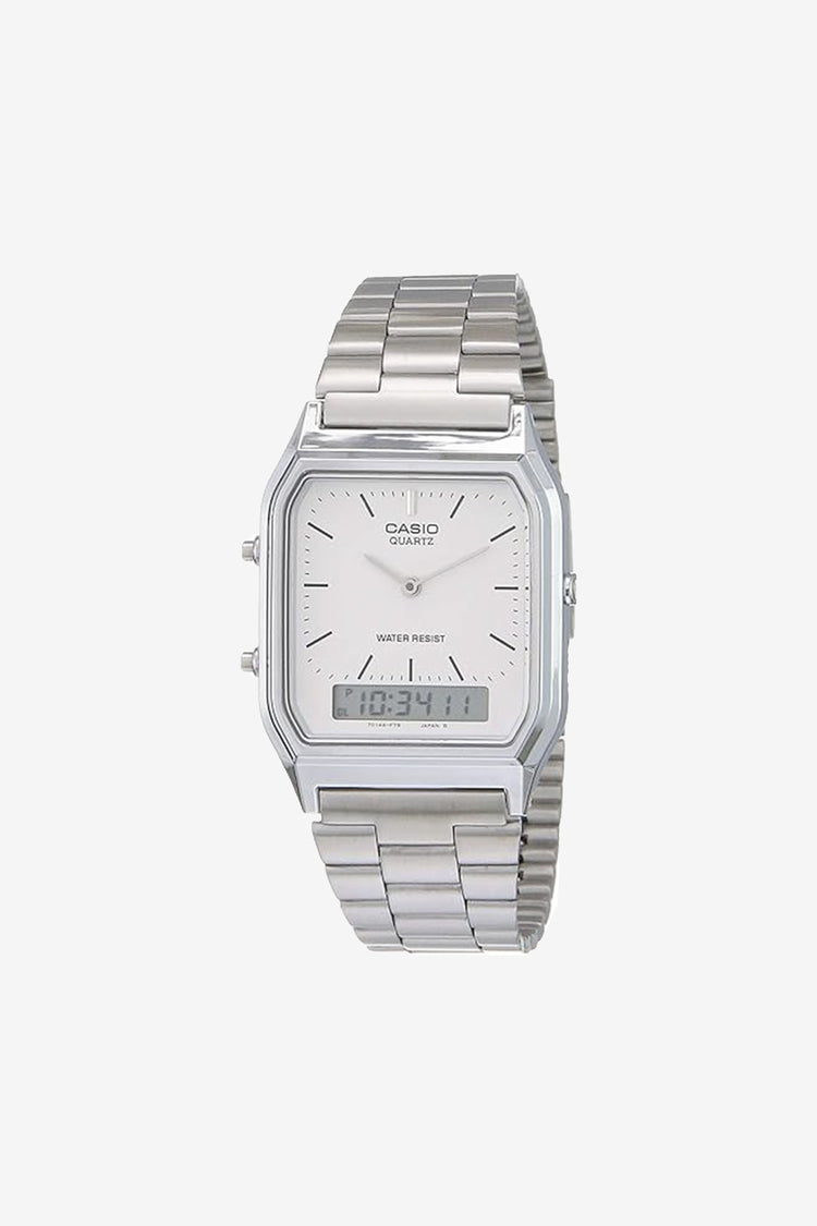 WCHD230A - Vintage Silver Casio Unisex Watch