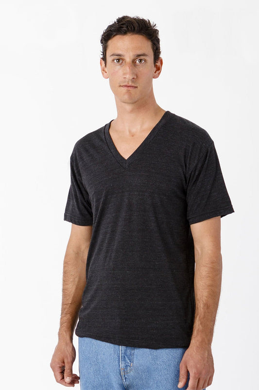 TR61 - 3.7oz Short Sleeve Tri-Blend V-Neck