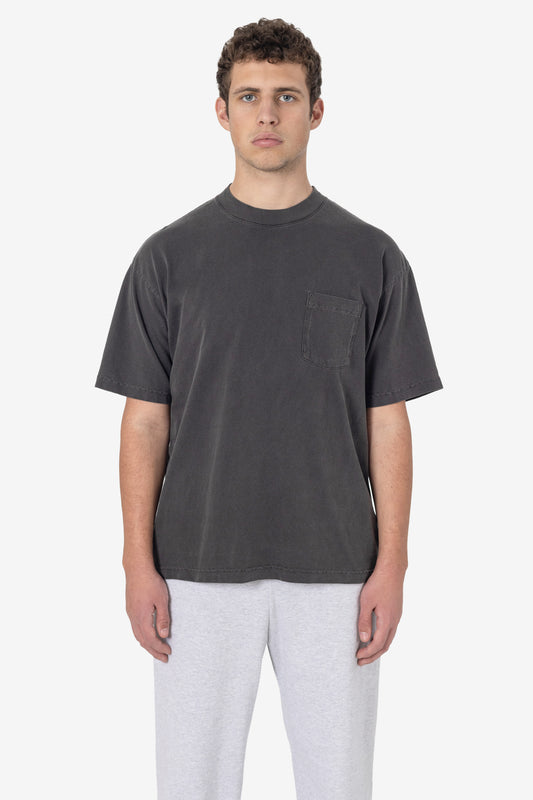 1809GD Unisex - Short Sleeve Garment Dye Pocket T-Shirt
