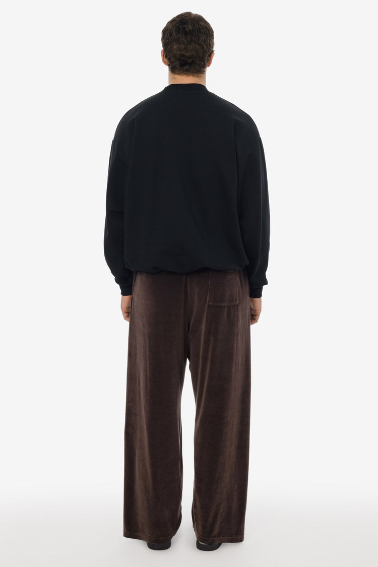 VLR445GD - Garment Dye Velour Open Bottom Sweatpants