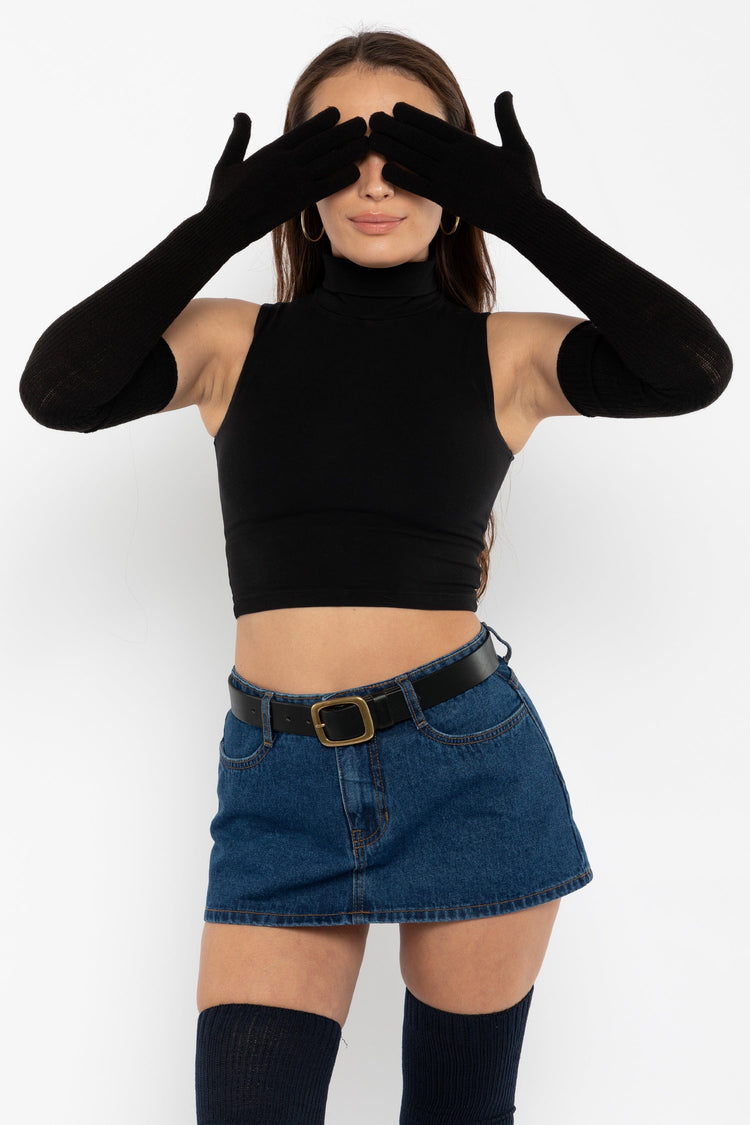 GLOVE02 - Long Unisex Acrylic Gloves