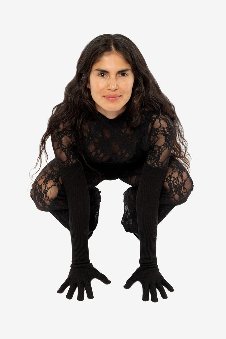 GLOVE02 - Long Unisex Acrylic Gloves