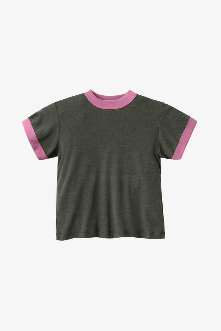 FFR101 - Kids 50/50 Rib Ringer T