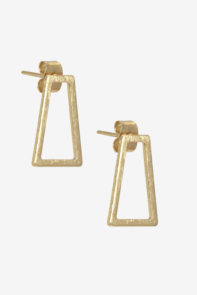 JWL104 - Trapezoid Stud Earrings