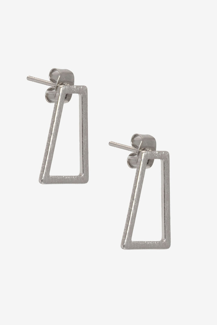 JWL104 - Trapezoid Stud Earrings