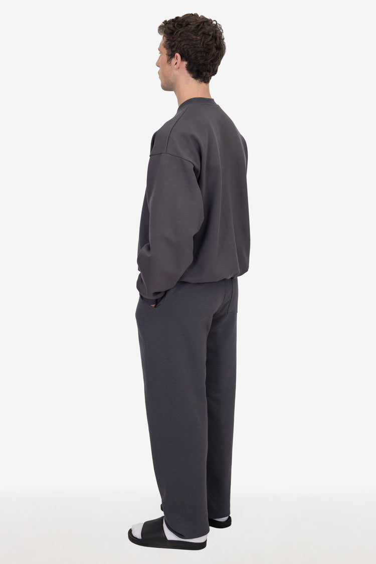 MWF1045 - 10 oz. Mid-Weight Poly Cotton Fleece Wide Open Bottom Sweatpant