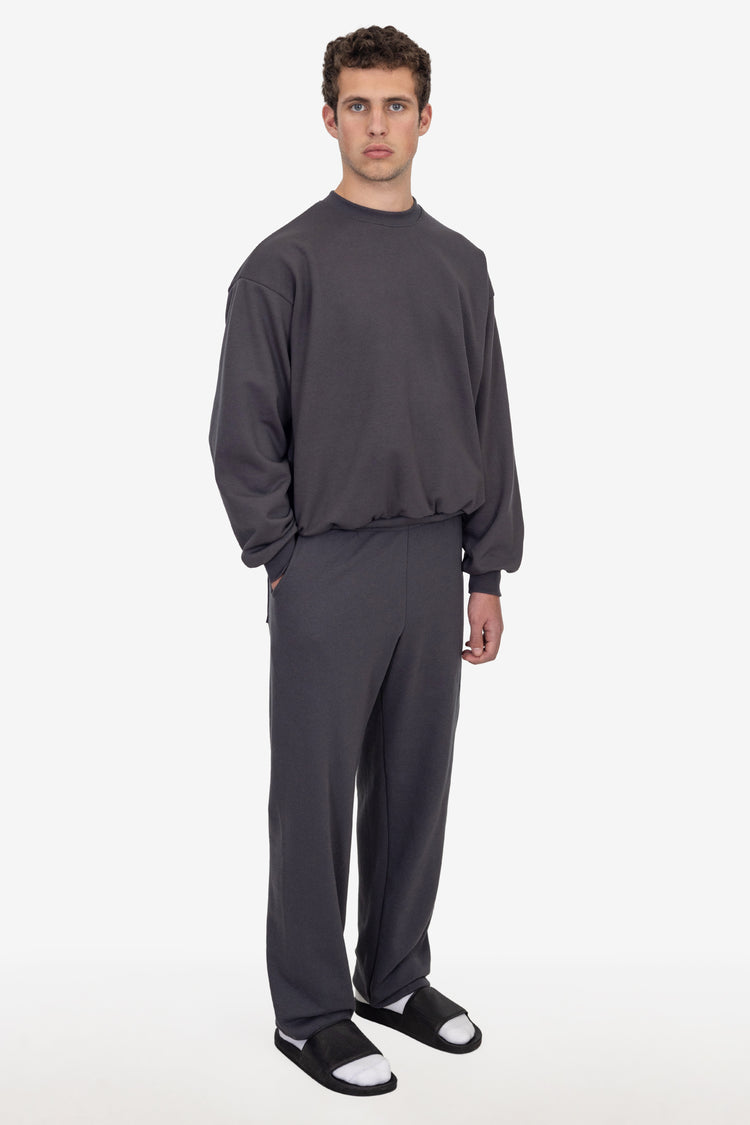 MWF1045 - 10 oz. Mid-Weight Poly Cotton Fleece Wide Open Bottom Sweatpant