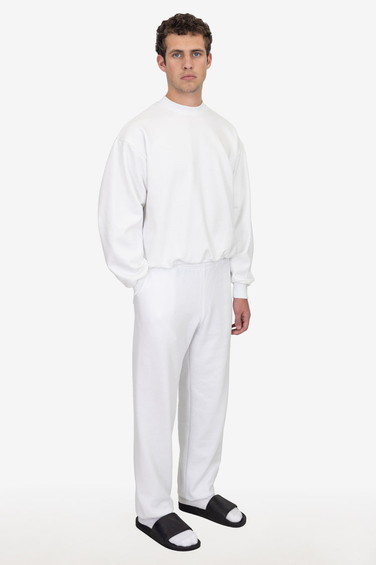 MWF1045 - 10 oz. Mid-Weight Poly Cotton Fleece Wide Open Bottom Sweatpant