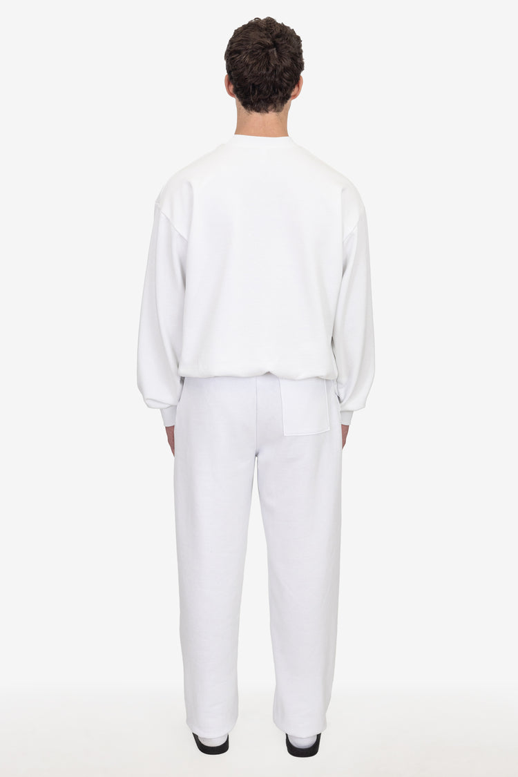 MWF1045 - 10 oz. Mid-Weight Poly Cotton Fleece Wide Open Bottom Sweatpant