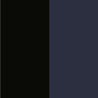black/heather blue