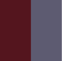 burgundy/heather blue