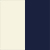 creme/navy