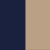 navy/sand