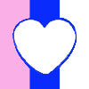 pink/blue/white