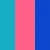 salmon/teal/royal