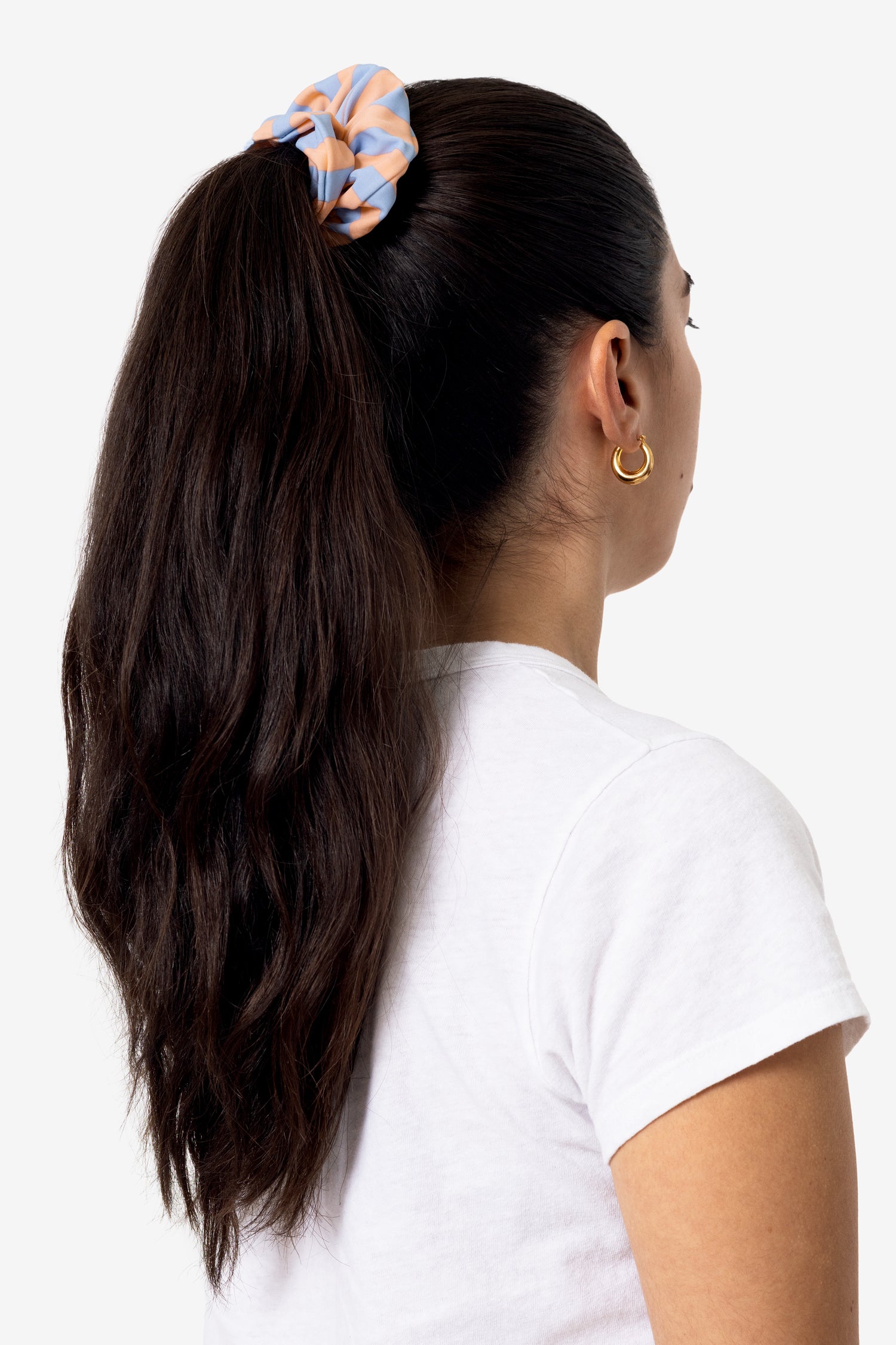 Sky Blue/Peach Stripe