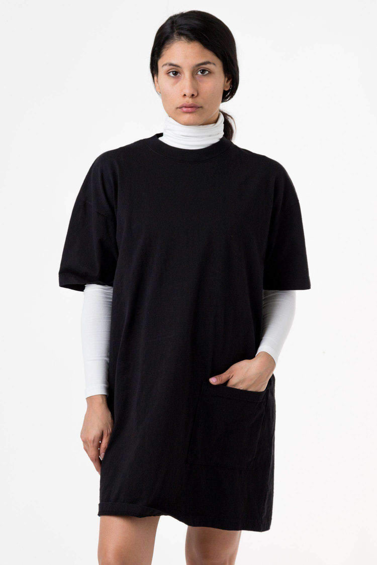 1431GD - Garment Dye Oversized T-shirt Dress