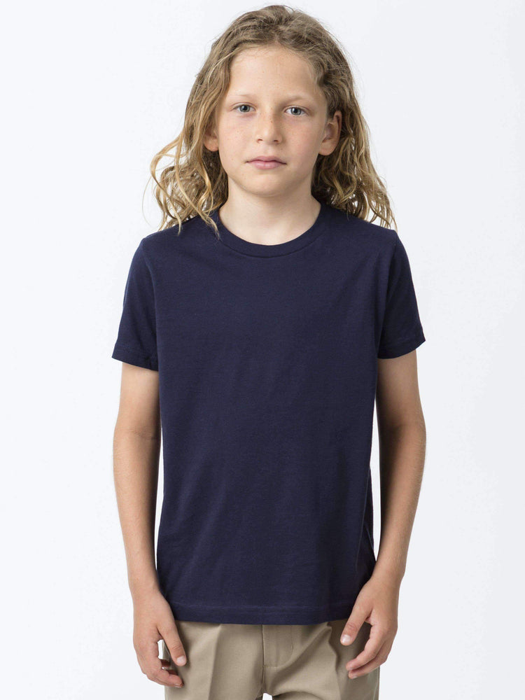 22001 - Youth Short Sleeve Fine Jersey Tee