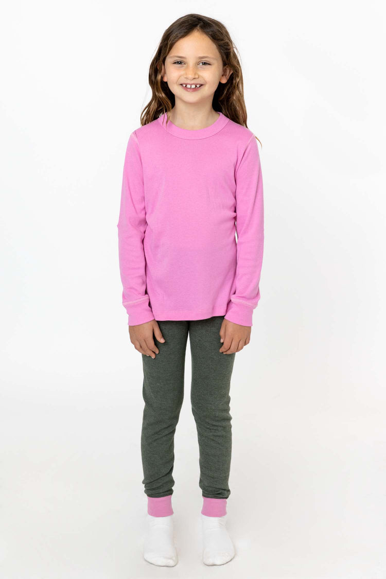 FFR104 - Kids 50/50 Rib Pajama Pant