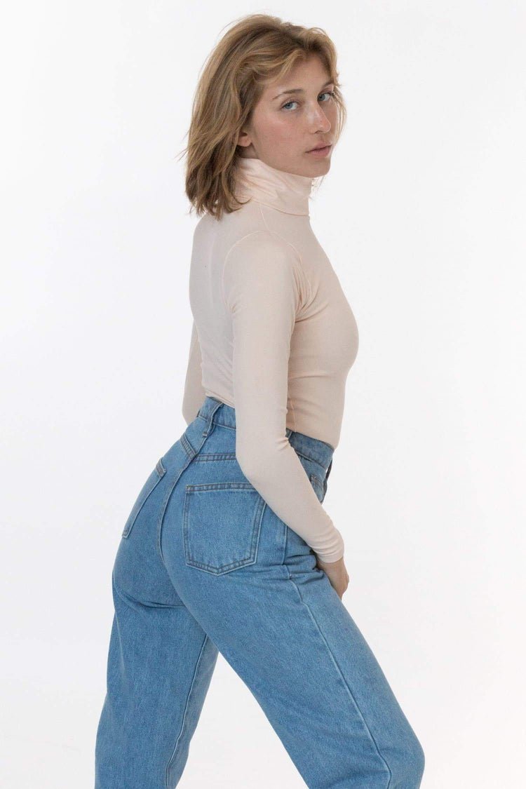 8306GD - Cotton Spandex Garment Dye Turtleneck