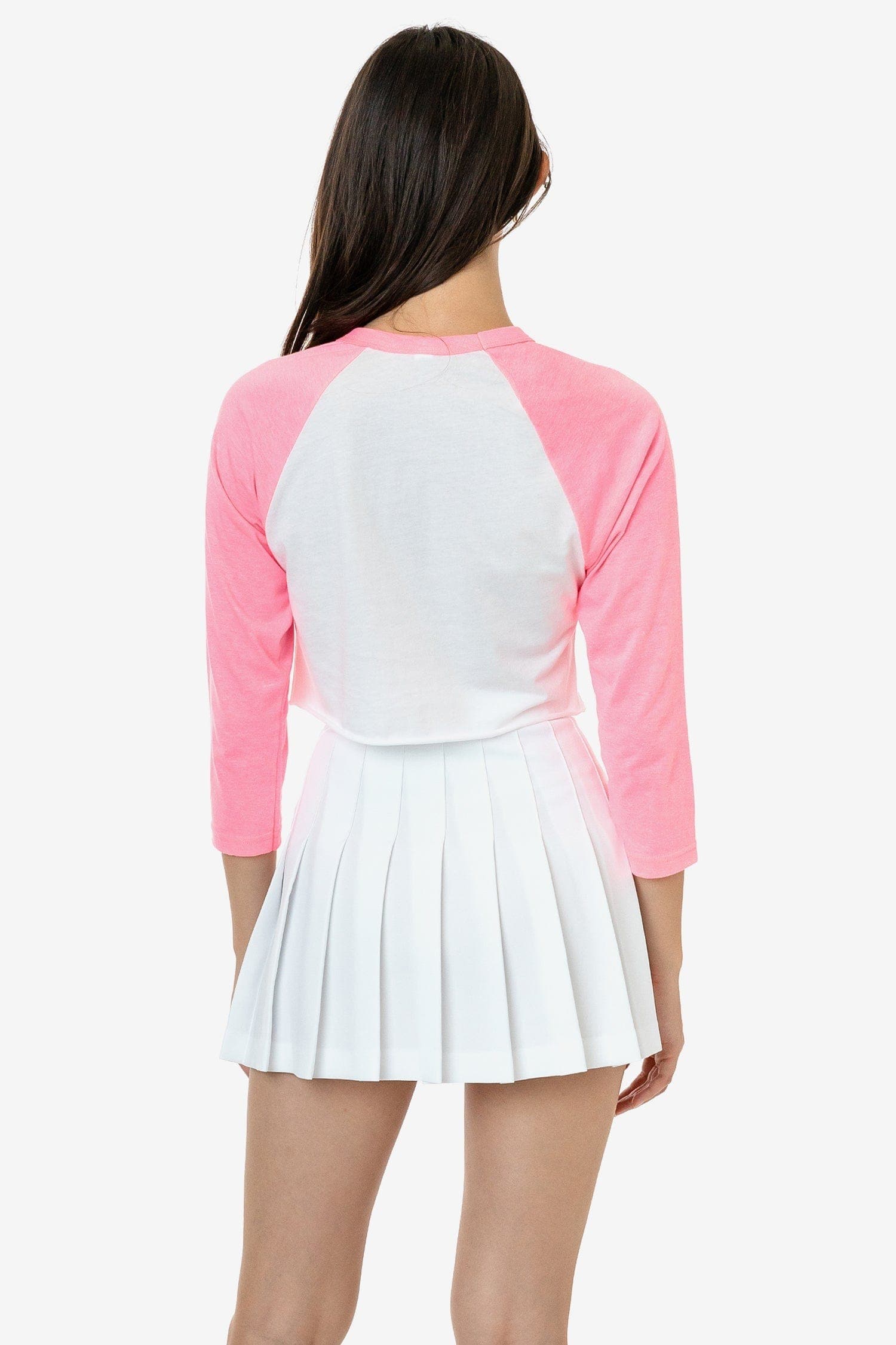 White/Neon Heather Pink