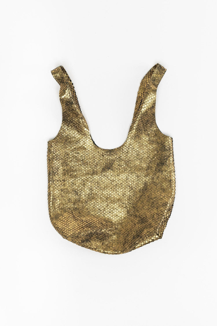 RLH3405 - Embellished Leather Shopping Bag