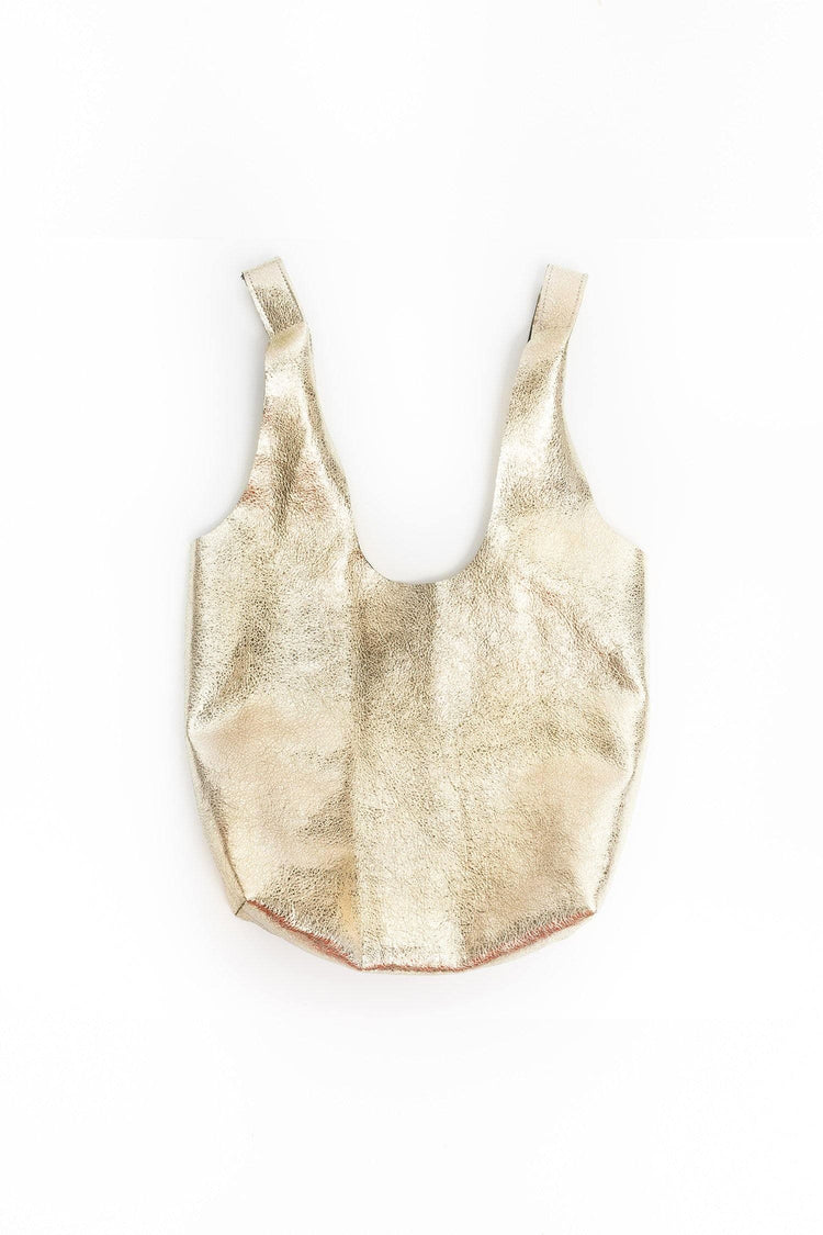 RLH3405 - Embellished Leather Shopping Bag