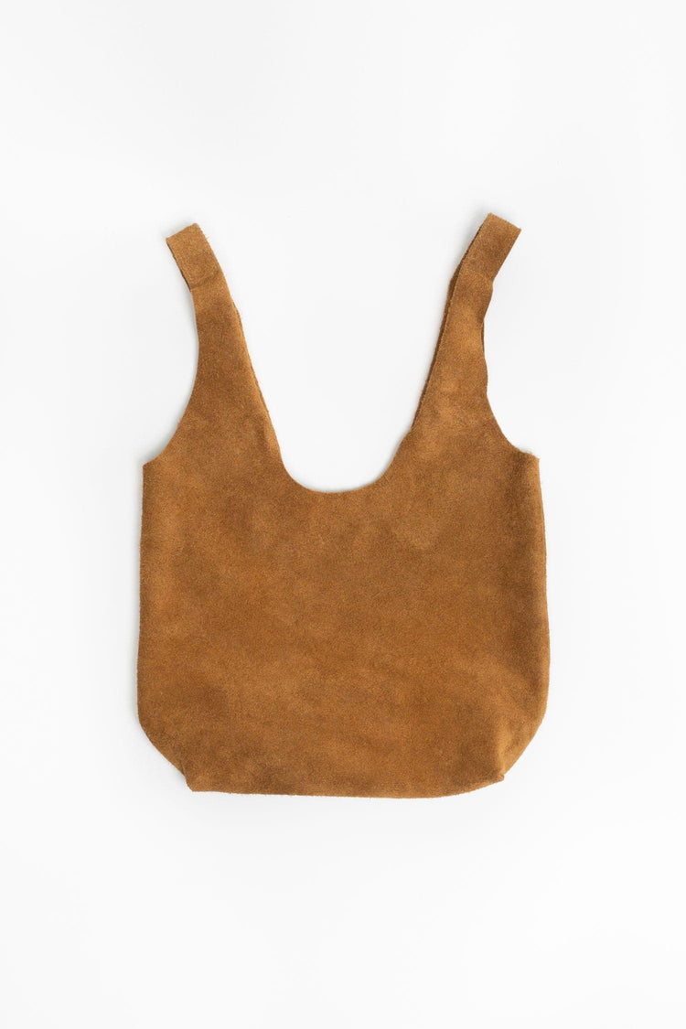 RLH3409 - Raw Suede Shopping Bag