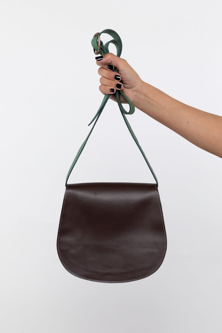 RLH3453 - Classic Leather Saddle Bag