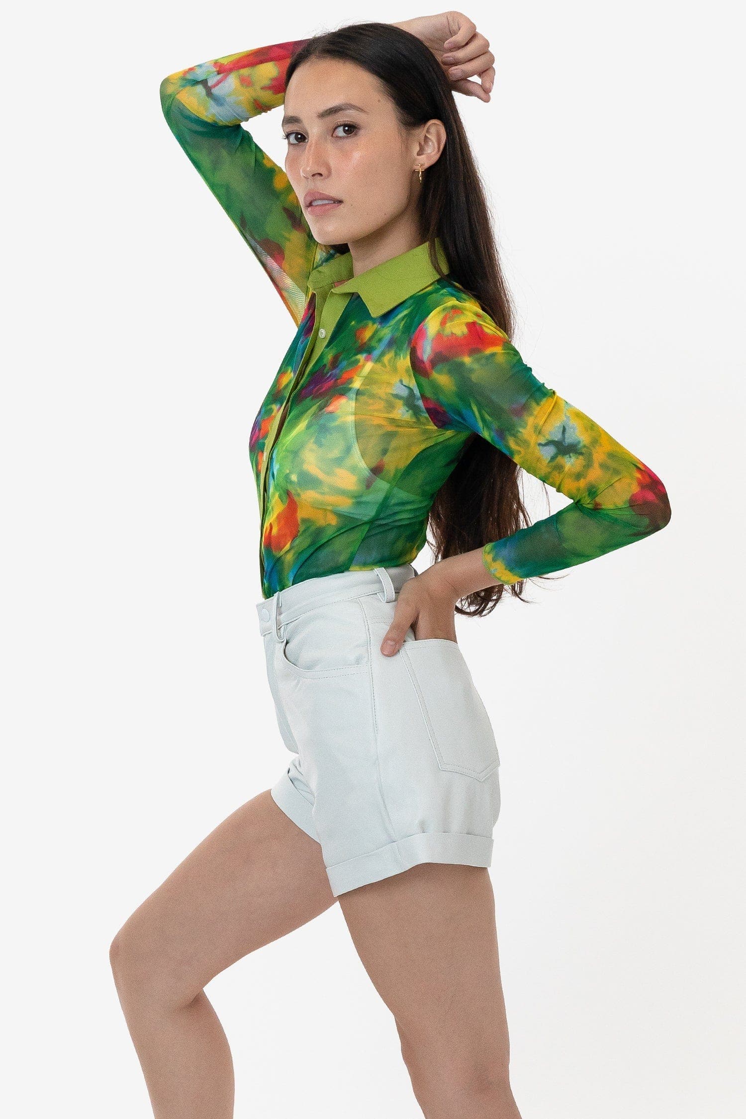 Rurika is 5'5 wearing size XS