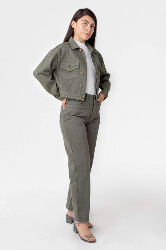 RBDW01GD - Garment Dye Women's Relaxed Fit Bull Denim Jean