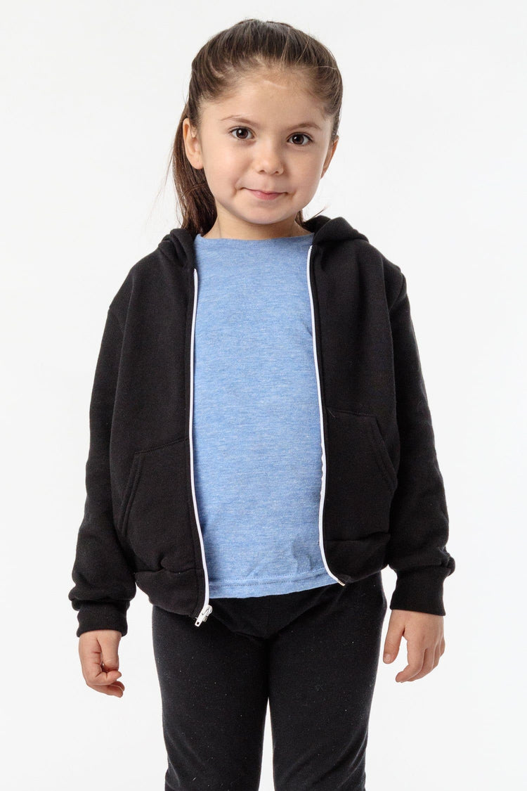 F1097 - Toddler Poly Cotton Zip Hoodie