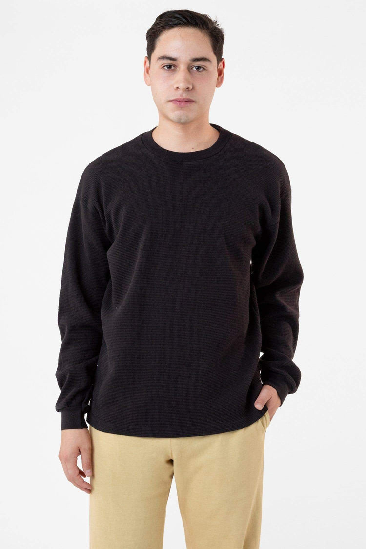 TX407GD Mix - Long Sleeve Heavy Thermal Crew Neck