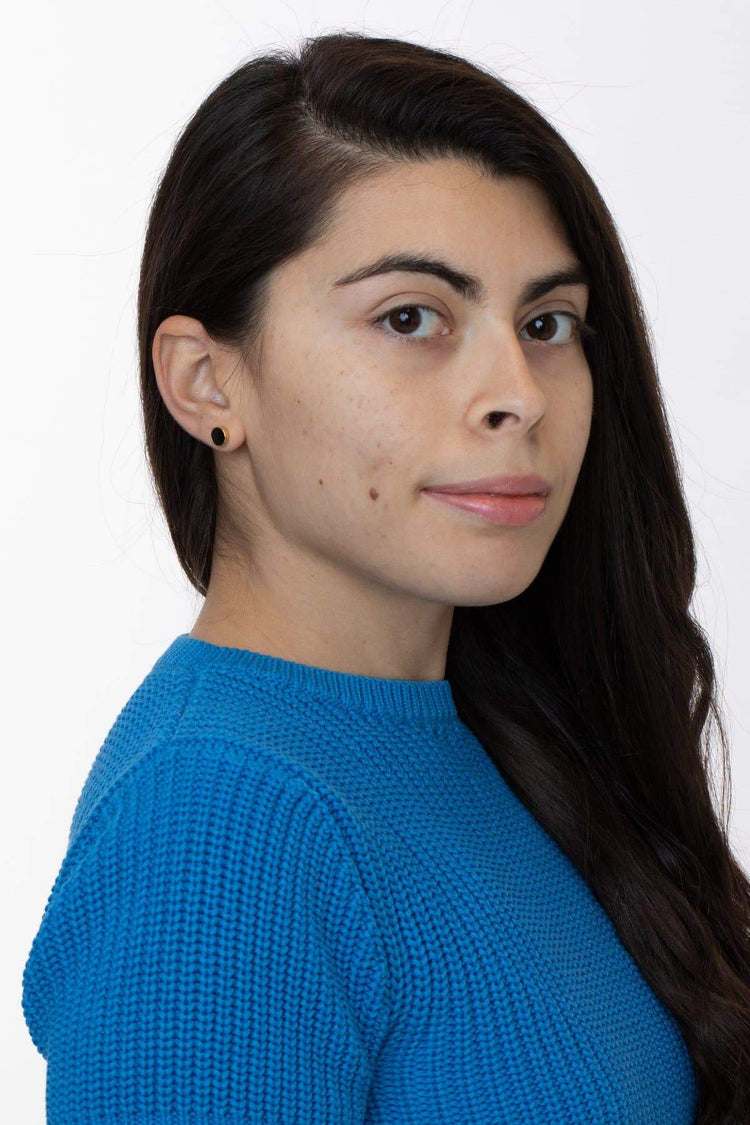 EARES70 - 7mm Enamel Stud Earrings