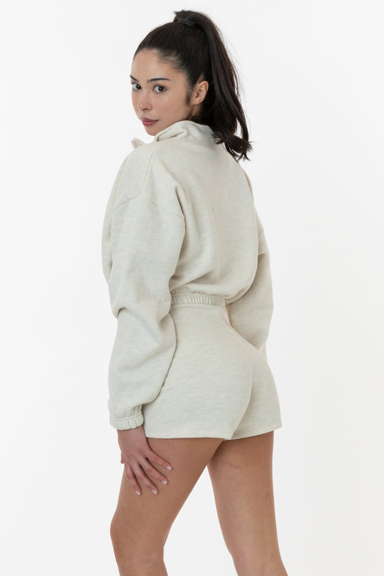 Theodora is 5'7 wearing size XS