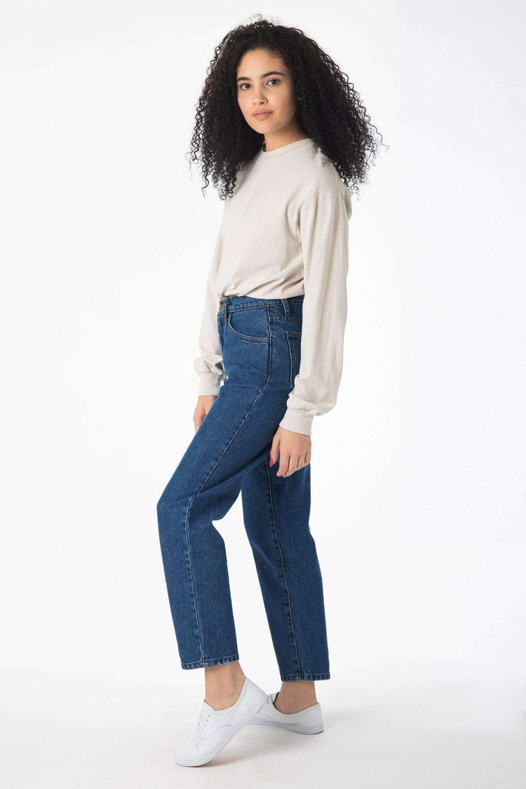 RDNW01 - Women's Relaxed Fit Jeans Black Jeans Los Angeles Apparel 