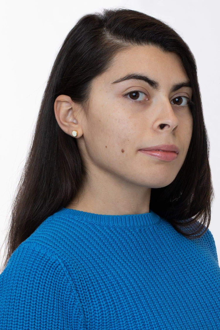 EARES70 - 7mm Enamel Stud Earrings